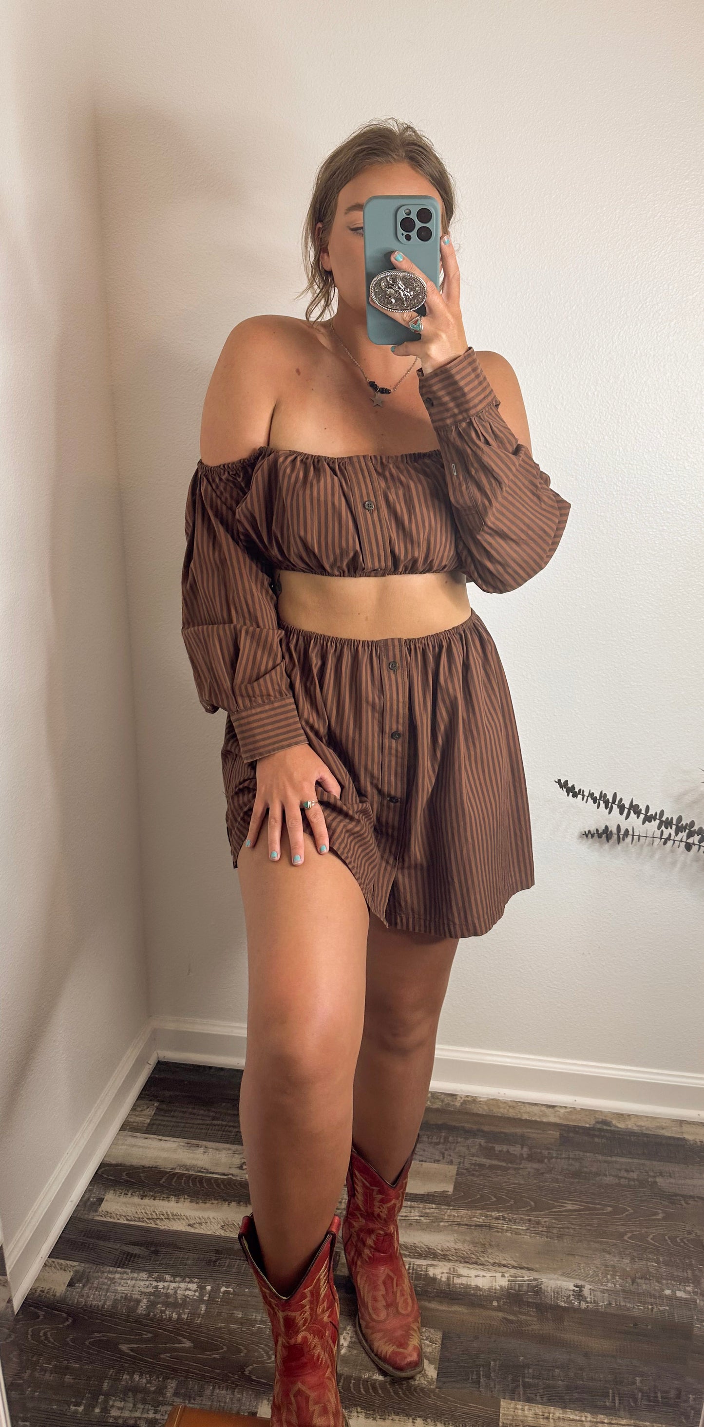Pinstripe Queen Set