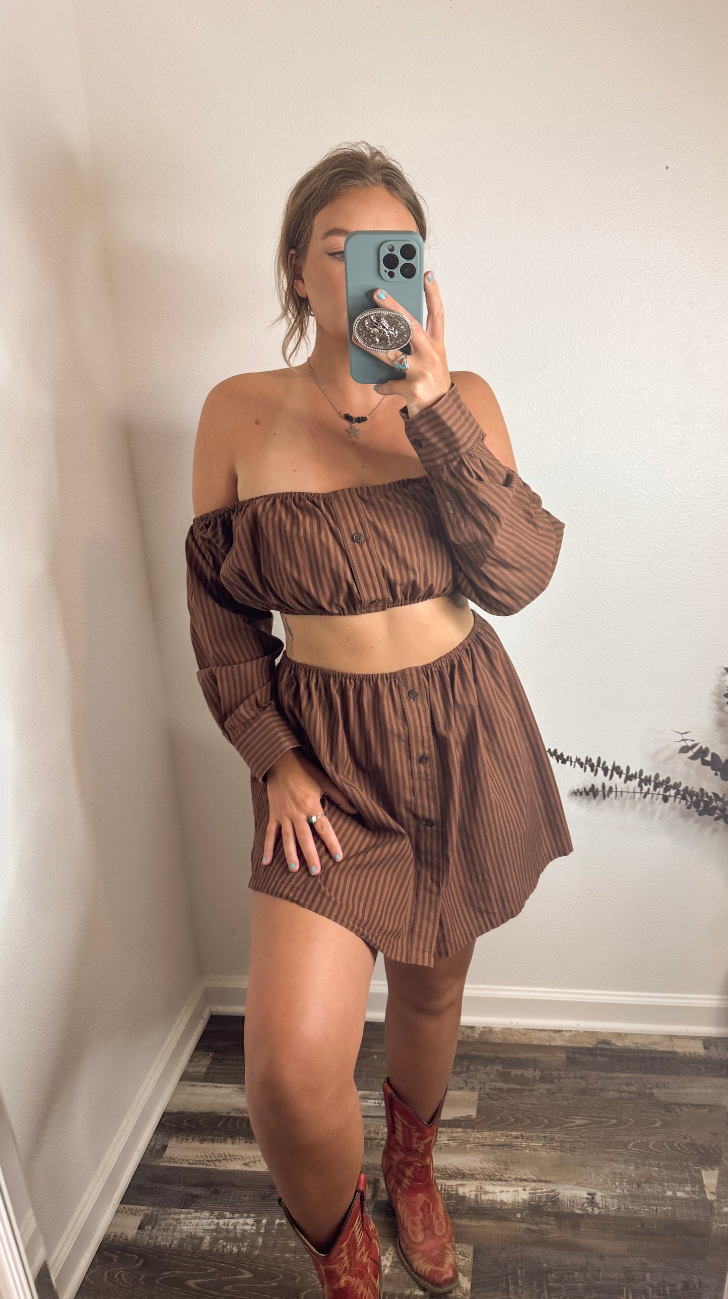 Pinstripe Queen Set