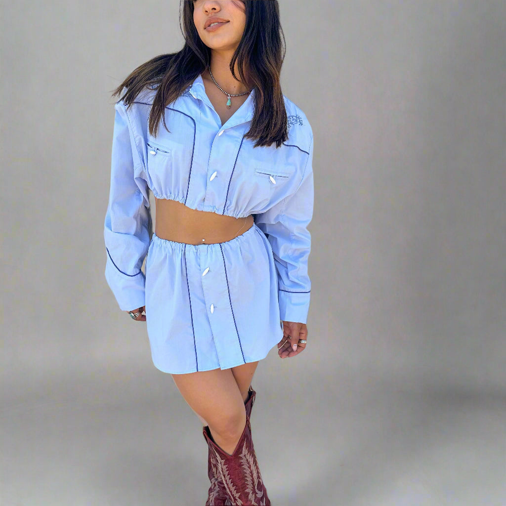 Light Blue Punchy Set