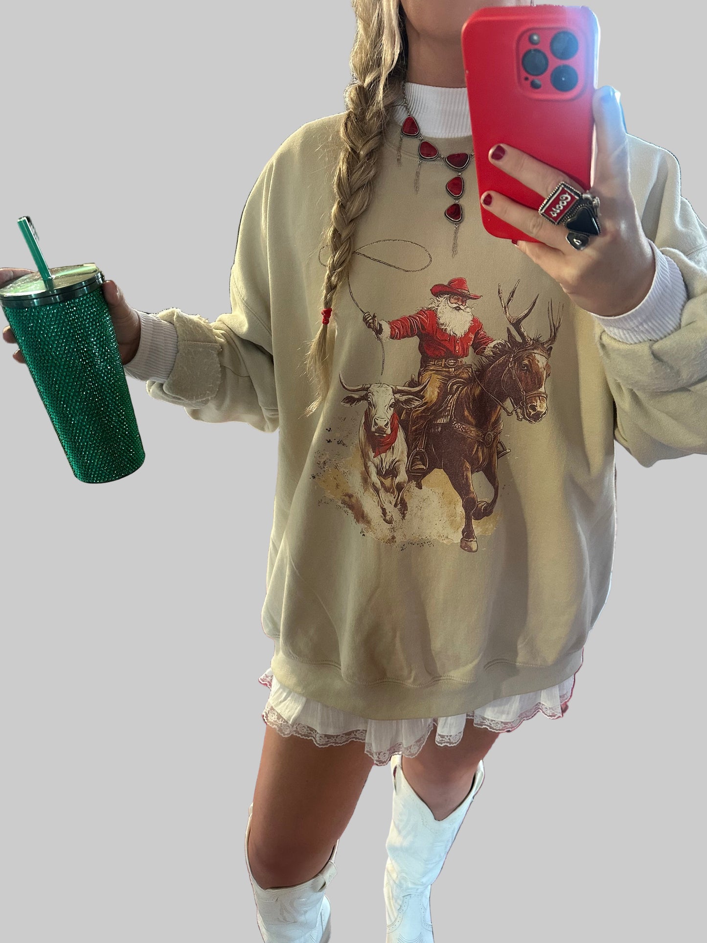 Redneck Santa Crewneck