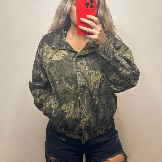 Camo Bomber Jacket