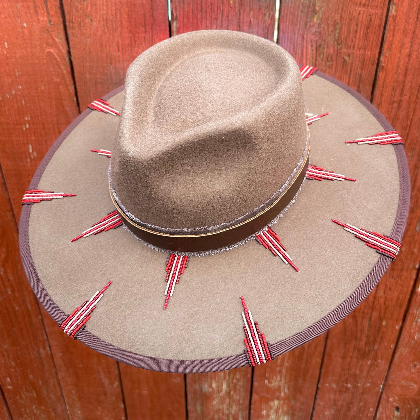 Rustic Cowgirl Wide Brim