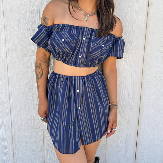 Navy Snap Set