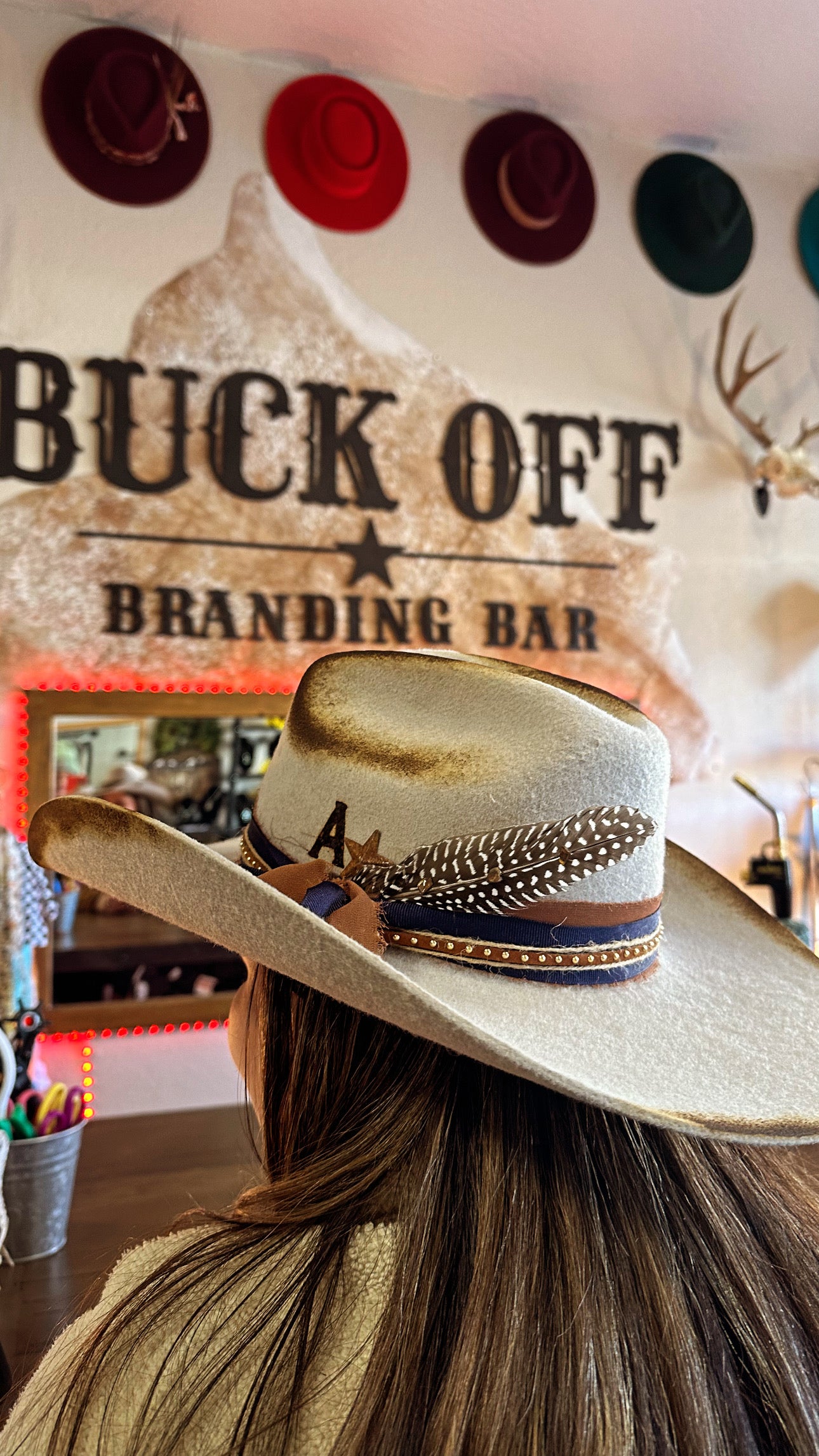 Buck Off Branding Bar