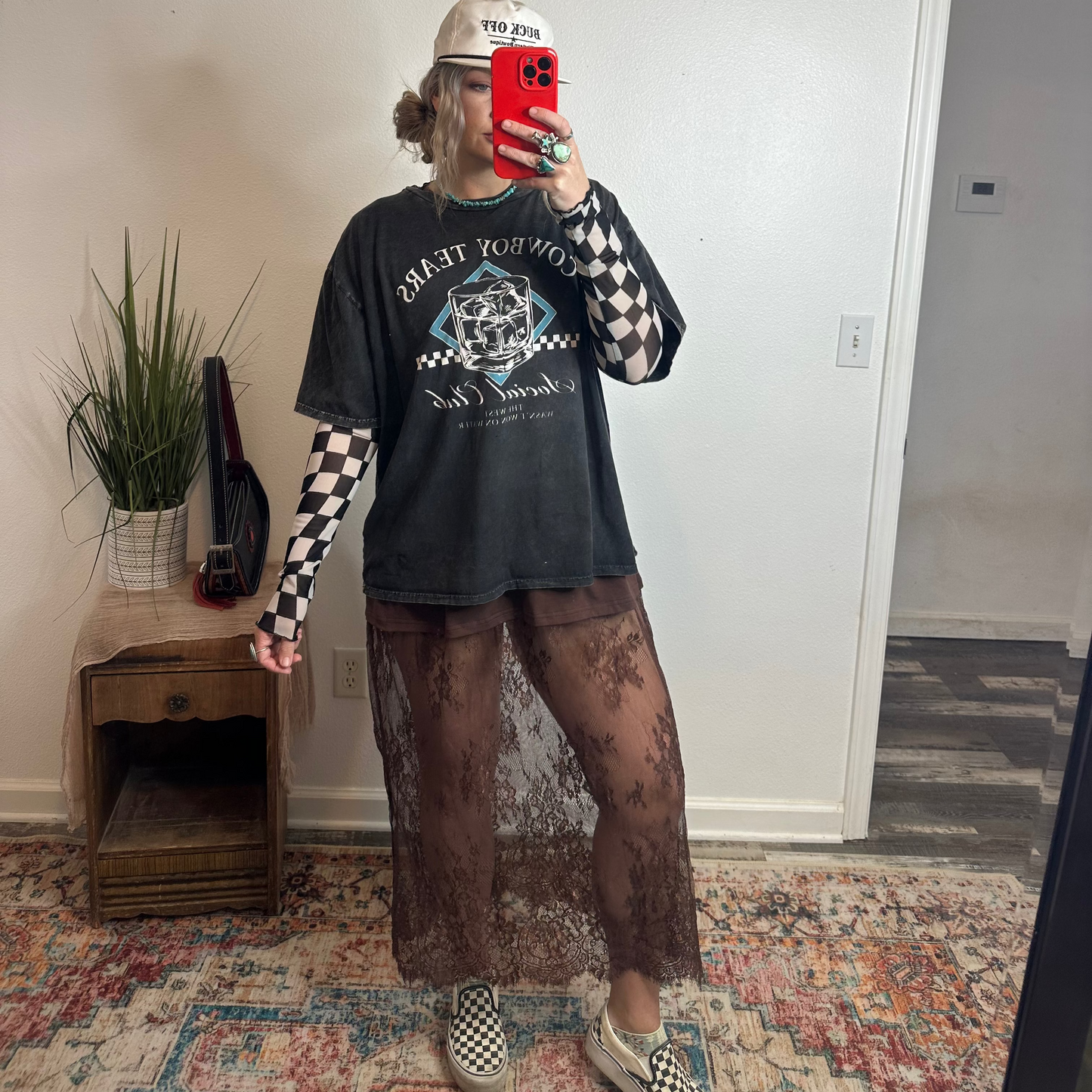 T-Shirt Dress in Chocolate